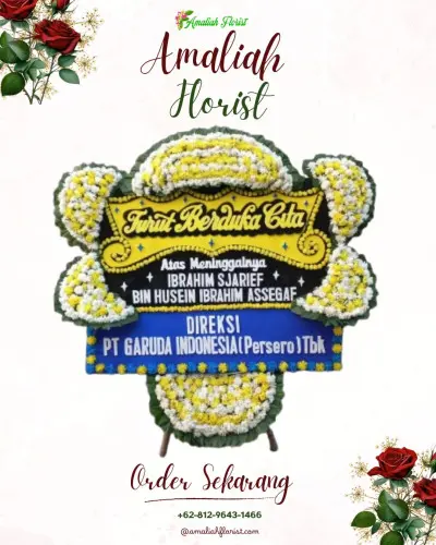 Papan Bunga Duka di Bestala